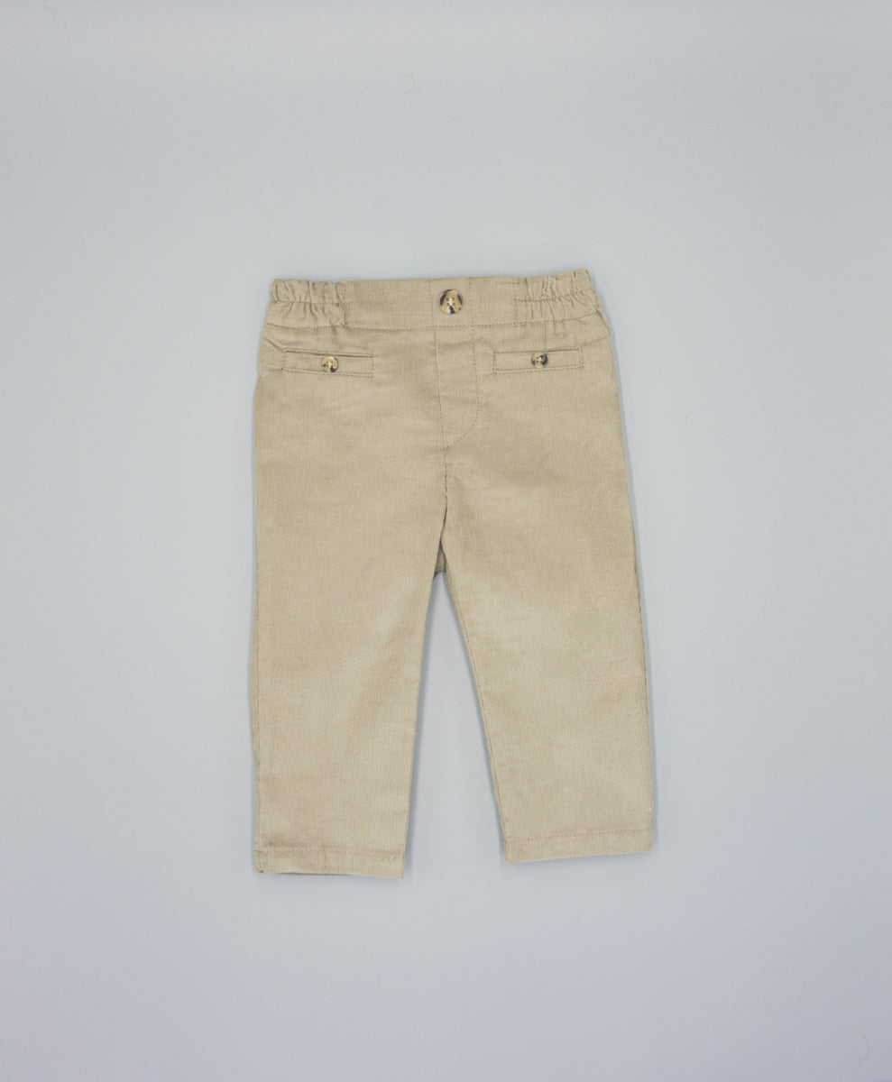 Pantaloni in velluto a coste con le tasche - 100% Cotone