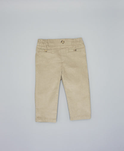 Pantaloni in velluto a coste con le tasche - 100% Cotone