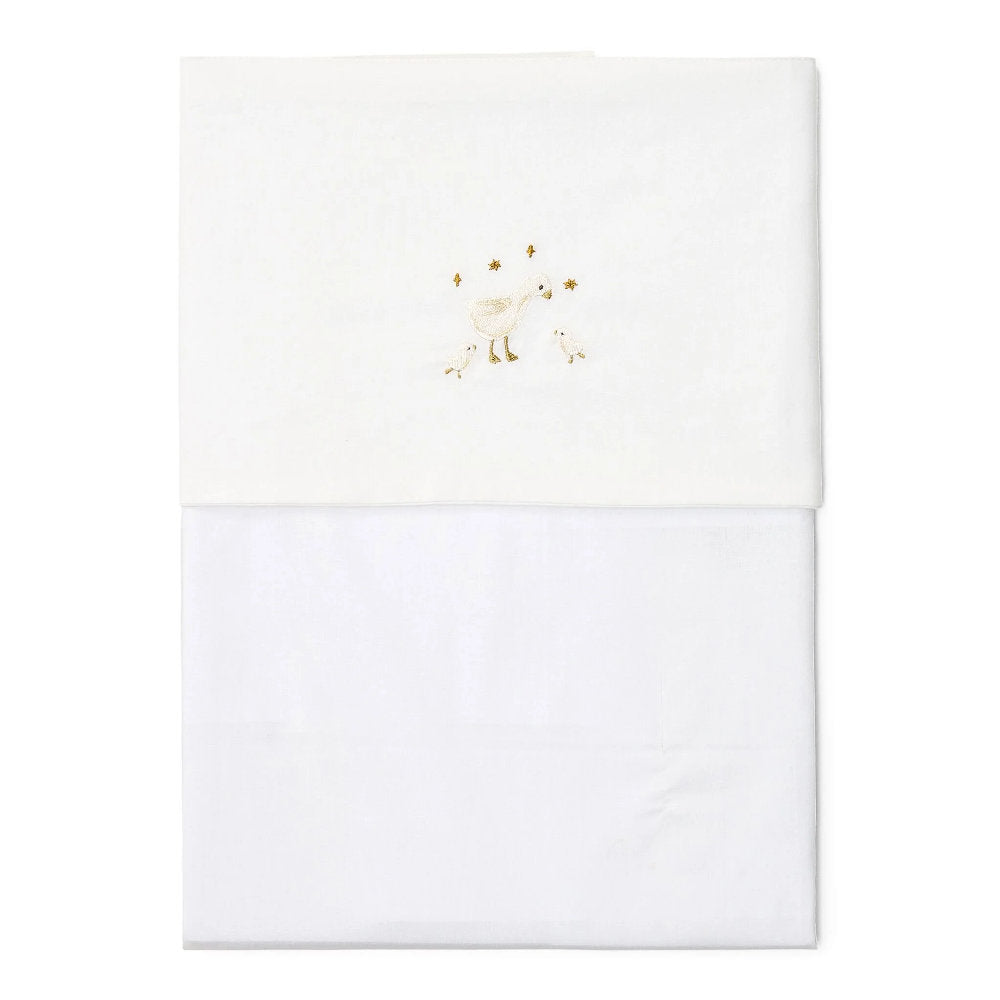 Lenzuolo per lettino 110x140cm - 100% Cotone Biologico