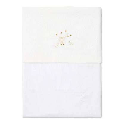Lenzuolo per lettino 110x140cm - 100% Cotone Biologico