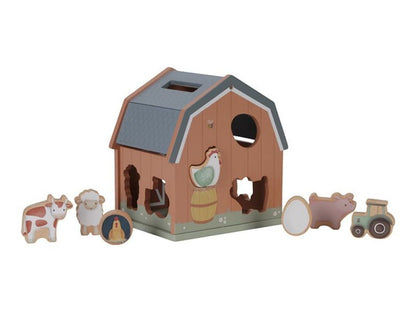 Cubo con forme ad incastro Little Farm