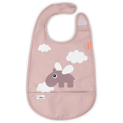 Bavaglio Impermeabile con Tasca - Happy Clouds - Certificato OEKO-TEX