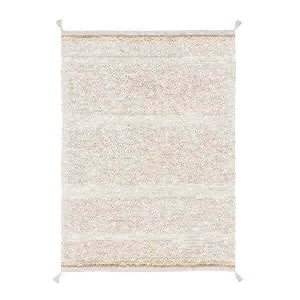 Tappeto in cotone Bloom Natural - 140x200cm