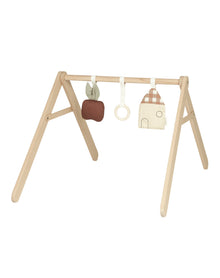 Arco giochi in legno con soft toys