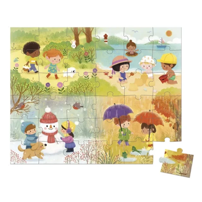 Puzzle delle stagioni - 36 pezzi