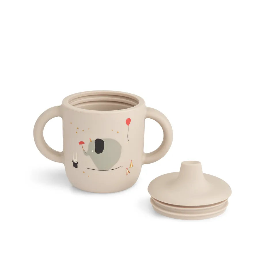 Tazza in Silicone Neil con Beccuccio e Manici -Ideale per Bambini
