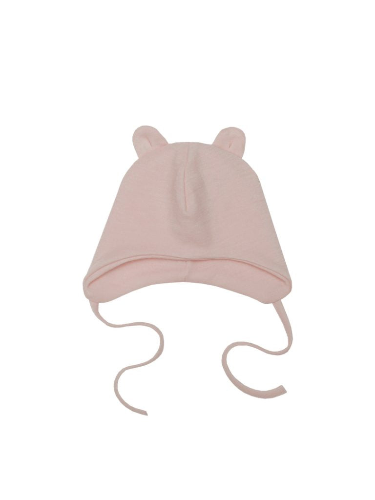 Cappellino lana e seta - con orecchie Teddy