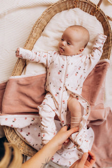 Sacco nanna in Cotone Biologico Interlock con Zip a Doppio Cursore
