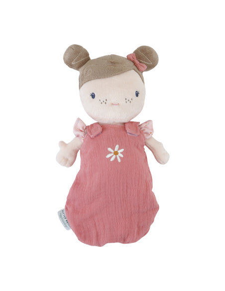 Bambola di stoffa con accessori