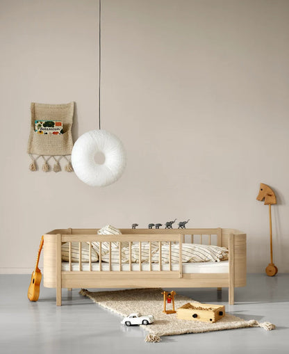 Lettino evolutivo Mini+ con Junior Kit (0-9 anni) - In legno di betulla