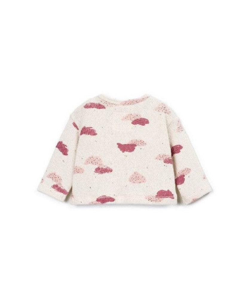 FELPA IN MAGLIA STAMPATA