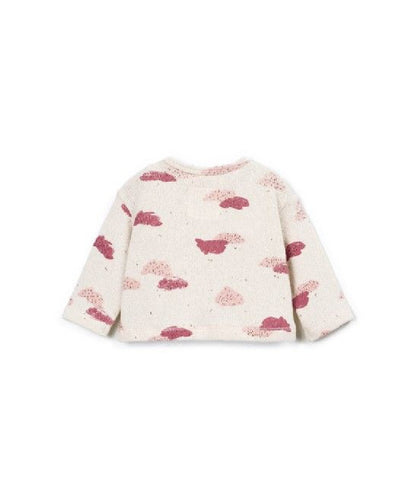 FELPA IN MAGLIA STAMPATA