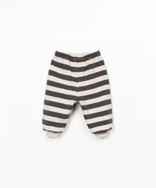 LEGGINGS DI MAGLIA A RIGHE