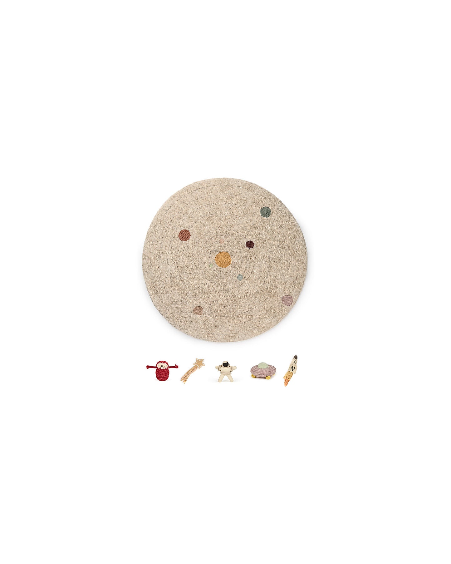 Tappeto Gioco Lavabile - Solar System - Collezione Astronaut - Diametro 150 cm