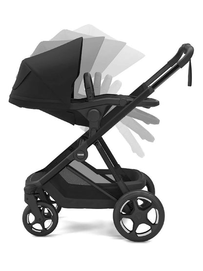 Passeggino Duo Premium Thule Charm (con Navicella e Copertura Antipioggia)