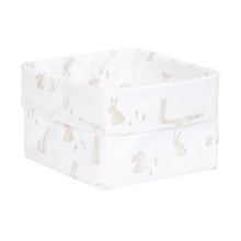 Cestino porta oggetti 15x15x15cm - 100% Cotone Bio