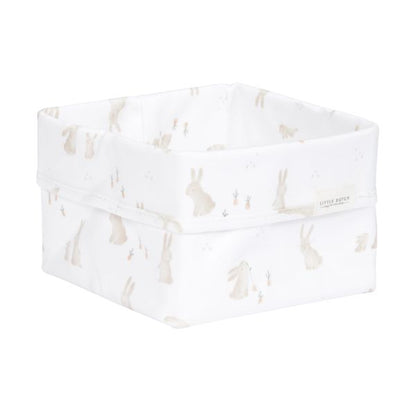 Cestino porta oggetti 15x15x15cm - 100% Cotone Bio