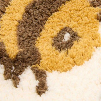 Tappeto tondo Volpe - 110x110cm - 100% Cotone BIO