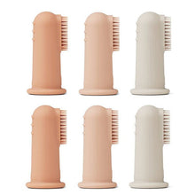 Spazzolino da denti per dito - confezione da 6 pezzi