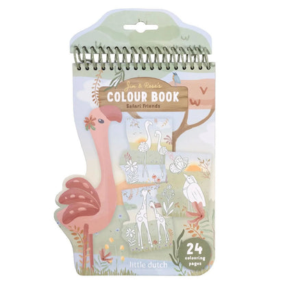 Album da colorare Safari - Little Dutch