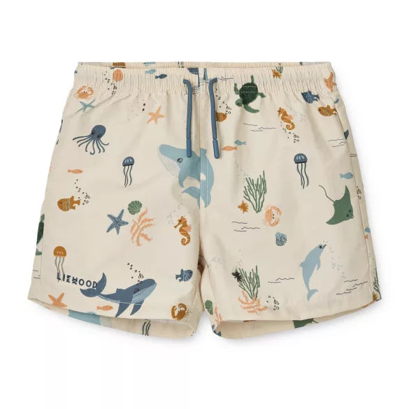 Pantaloncini da bagno Liewood Aiden - Protezione U - Sea Creature