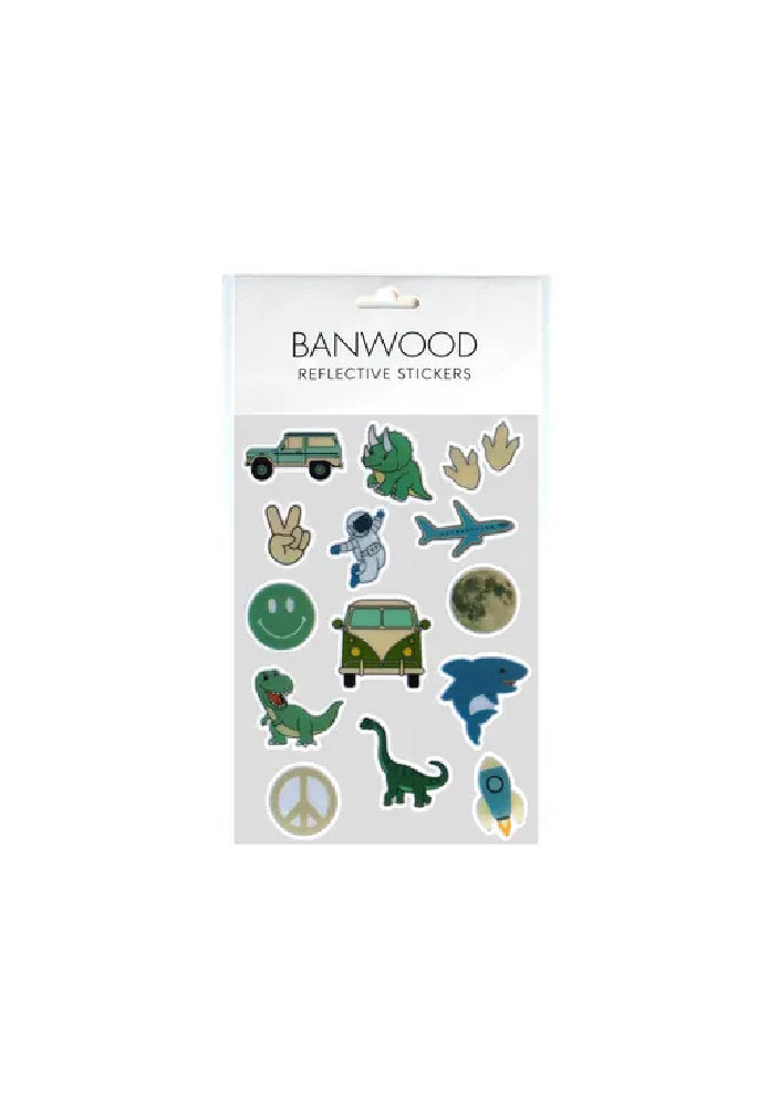 Adesivi Riflettenti per Bambini Banwood - Personalizza il tuo casco!