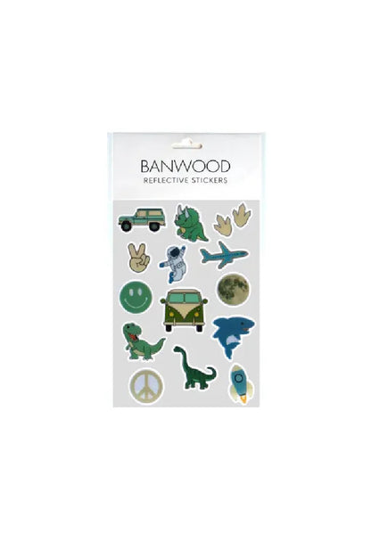 Adesivi Riflettenti per Bambini Banwood - Personalizza il tuo casco!