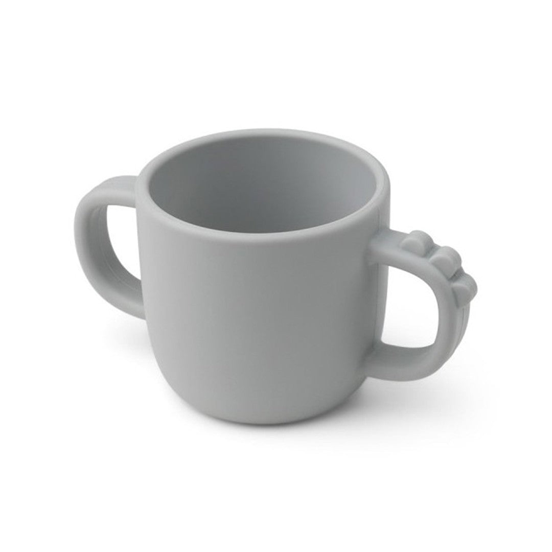 Tazza con 2 manici in silicone alimenatare Peekaboo Croco