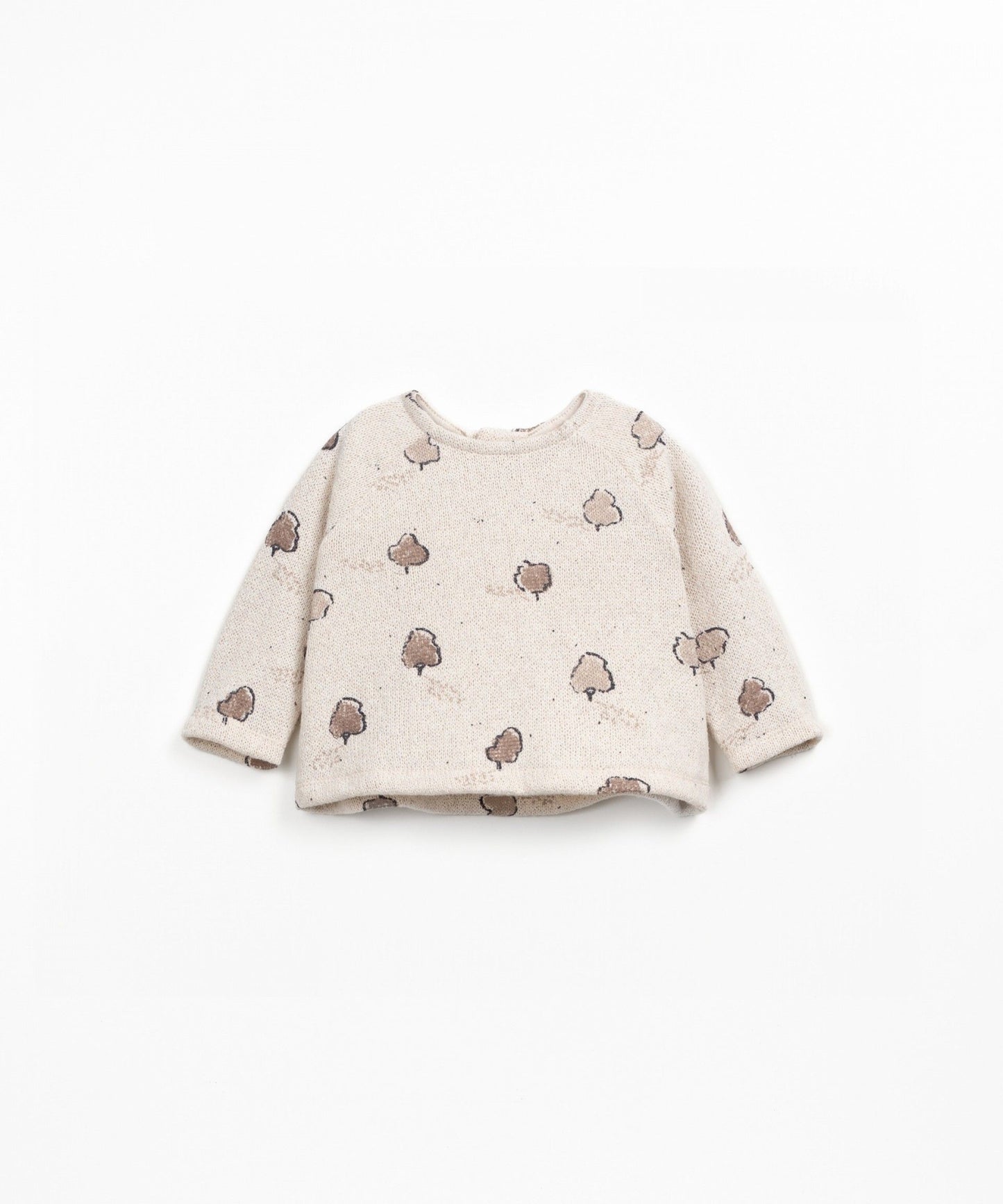 Maglione con stampa - 90% Cotone rigenerato e 10% Cotone riciclato