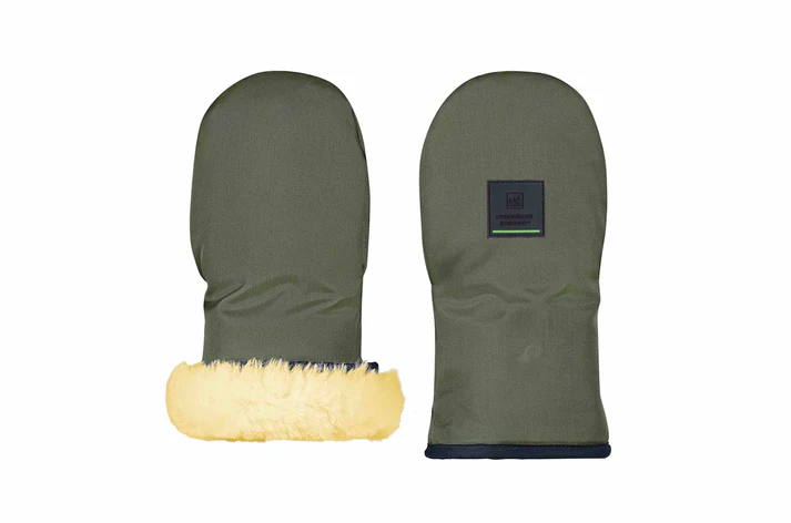 Guanti da passeggino in vello d'agnello