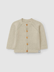 CARDIGAN LAVORATO A MAGLIA SCOLLO TONDO 5S010