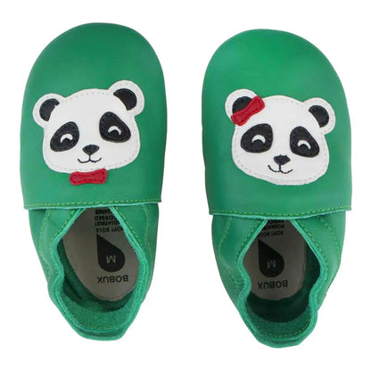 Scarpine Soft Sole Panda smeraldo