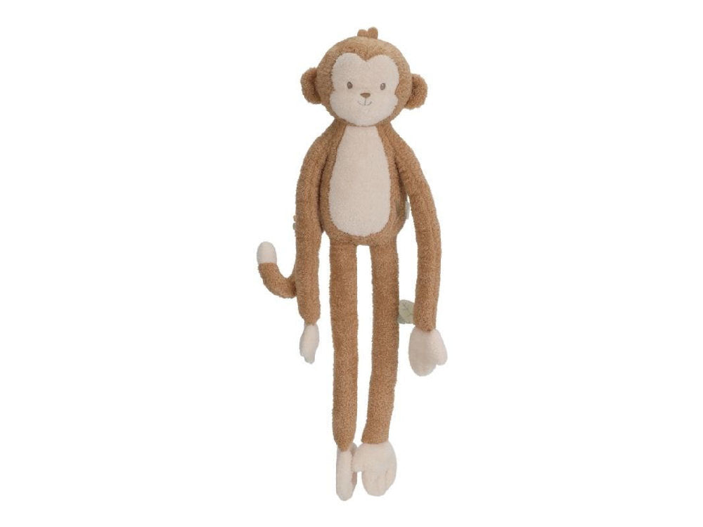 Peluche Gigante 'Scimmia Gambe Lunghe XL' con Elementi Sensoriali Little Dutch (12+ Mesi)