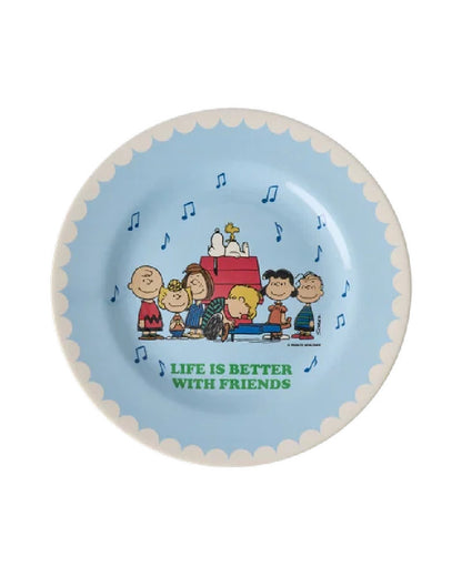 Piatto piccolo in Melamina Snoopy by Rice - Collezione Esclusiva Rice x Peanuts