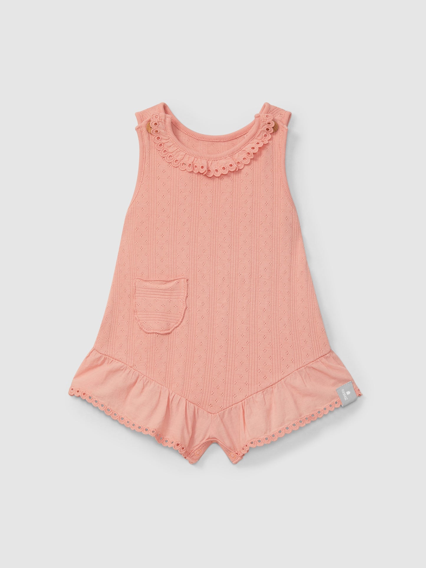 VESTITO CON MOTIVO AJOURS E RICAMO INGLESE 5S116
