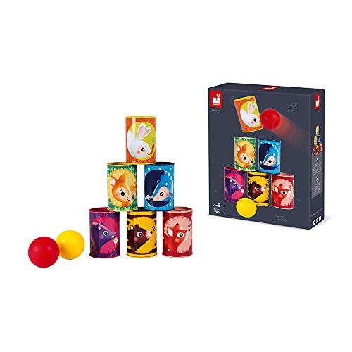 Tiro al barattolo della foresta