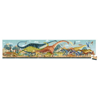 Dino puzzle panoramico - 100 pezzi