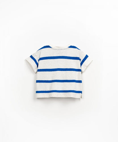 T-shirt in jersey a righe