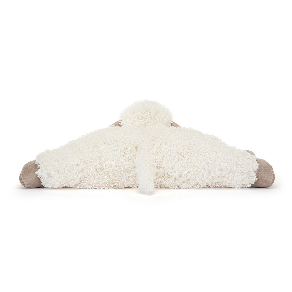 Peluche morbido Pecora sdraiata