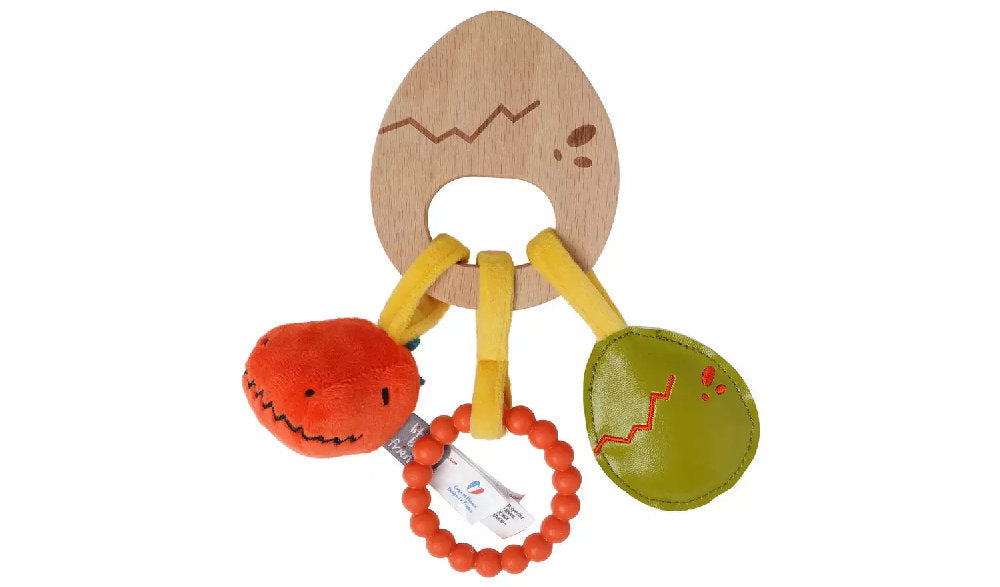 Sonaglio di legno con giochi - Adatto dalla nascita