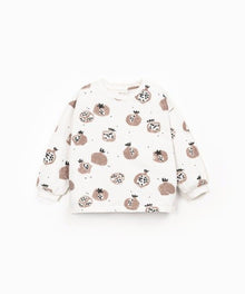 MAGLIA IN MAGLIA FIAMMA STAMPATA