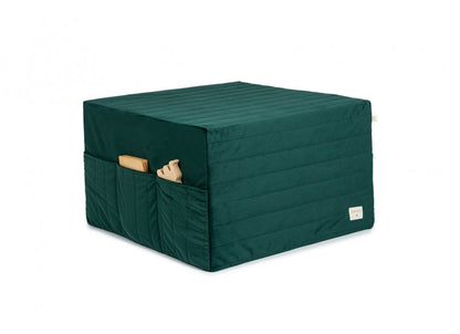 Pouf 3 in 1 Sleepover - 100% eco-velvet riciclato