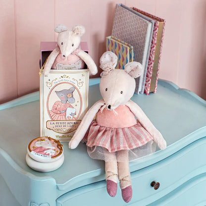 Peluche morbido Topolino rosa Ecole De Danse