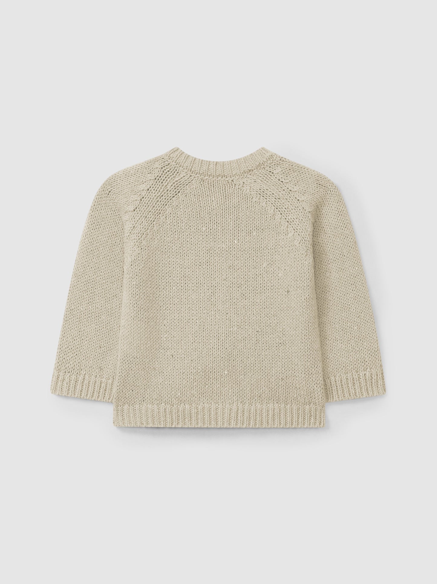 CARDIGAN LAVORATO A MAGLIA SCOLLO TONDO 5S010