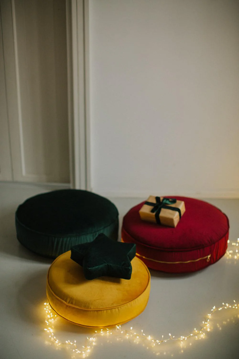 Cuscino stella in velluto - 30cm