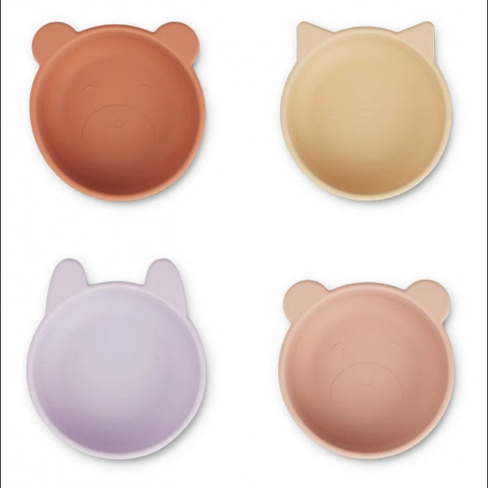 Ciotole in silicone iggy - 4 pezzi