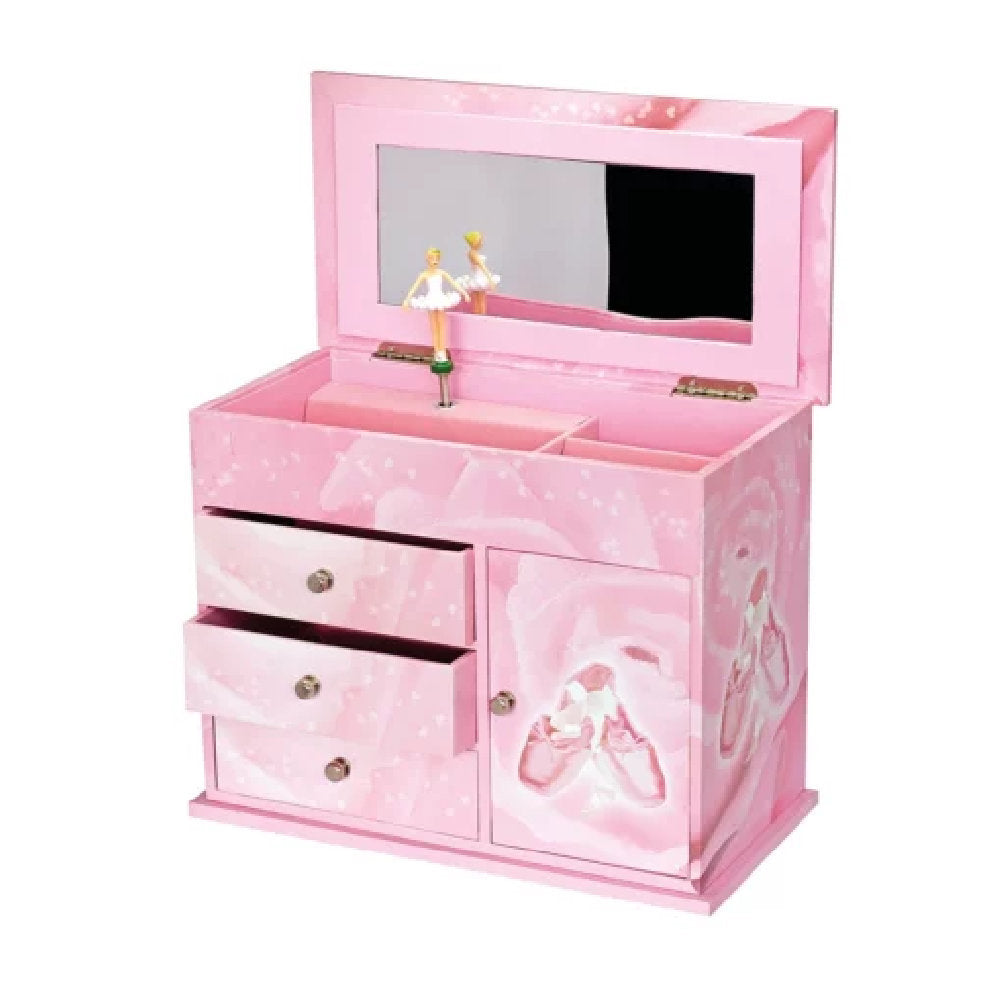 Baule Portagioie Musicale con Ballerina (Scrigno e Carillon)