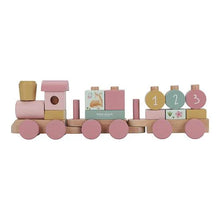 Treno Impilabile in Legno 'Fairy Garden' con Numeri Little Dutch (12+ Mesi)
