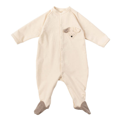 Tutina con piedini French Terry - Cotone organico GOTS