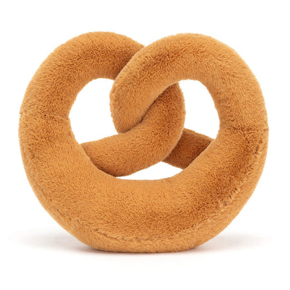 Peluche morbido pretzel